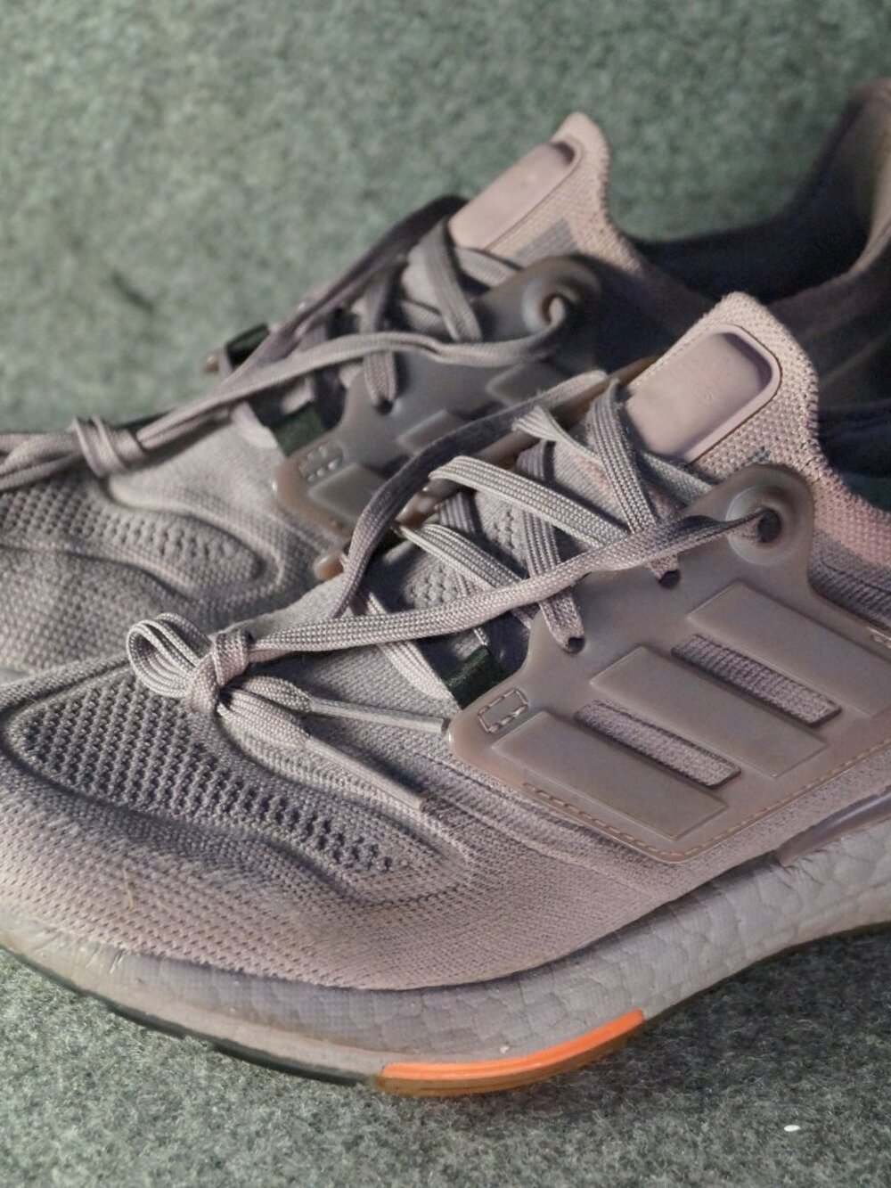 Adidas Ultraboost 22 Legacy Purple Grey GX5586 Women’s 7.5 Preowned